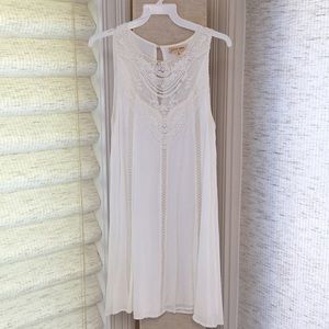 White lace sundress